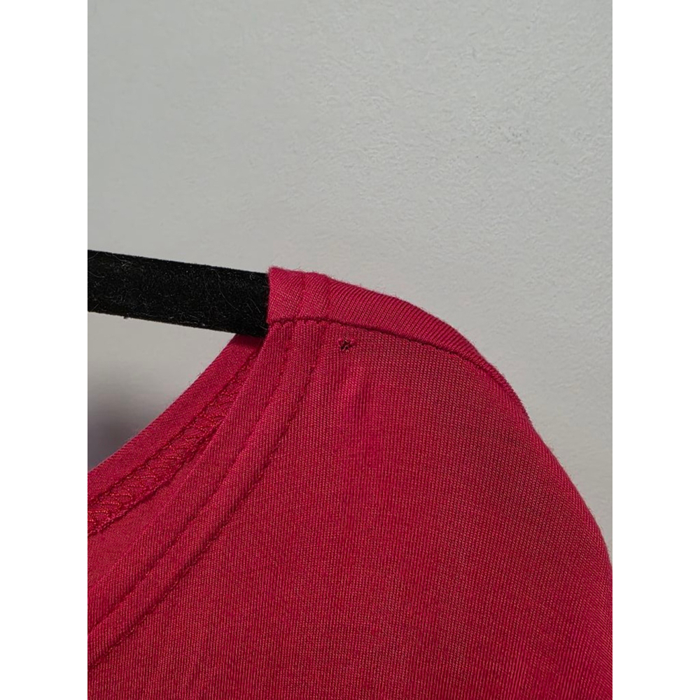 Women's Piko 1988 Top Size L Red Long Sleeve - Picture 6 of 9